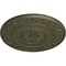 Ekena Millwork Milan Ceiling Medallion, Hand-Painted Witch Hazel, 47 5/8"OD x 2 3/4"P CM47MIWHF - alternate 2